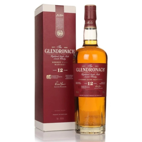 Glendronach 12 YO - малцово шотландско уиски 700ml - Шотландско уиски малцово - DrinkLink