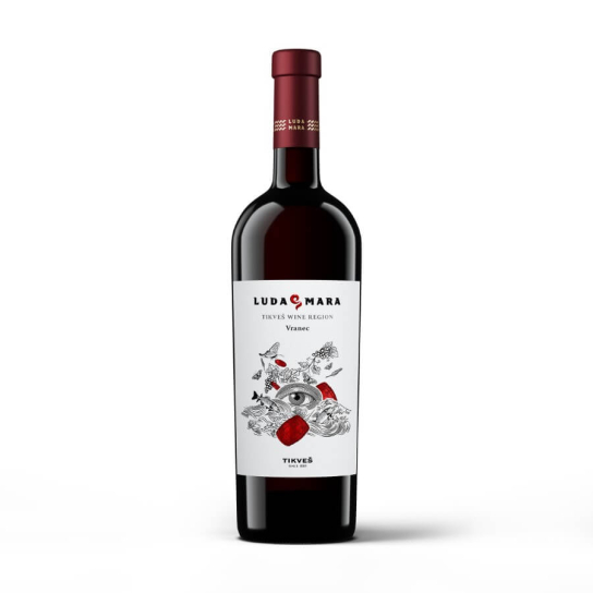 Luda Mara Vranec - червено вино 750ml - Червено вино - DrinkLink