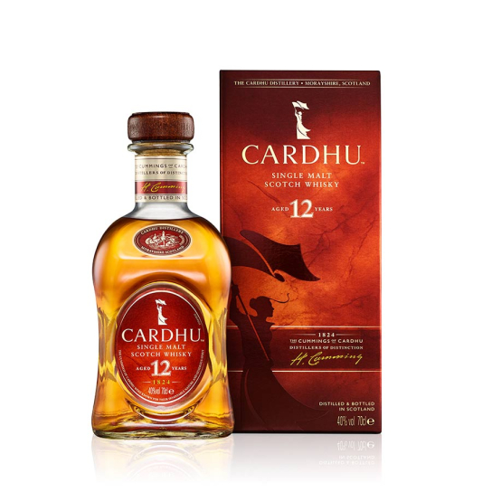 Cardhu 12 year Old - малцово уиски 700ml. - Шотландско уиски малцово - DrinkLink