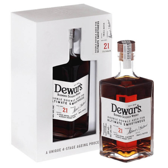 Dewar's 21 YO Double Double Aged - бленд шотланско уиски 700ml - Шотландско уиски бленд - DrinkLink