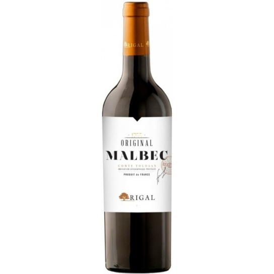 Rigal The Original Malbec Cotes du Lot - червено вино 750ml - Червено вино - DrinkLink