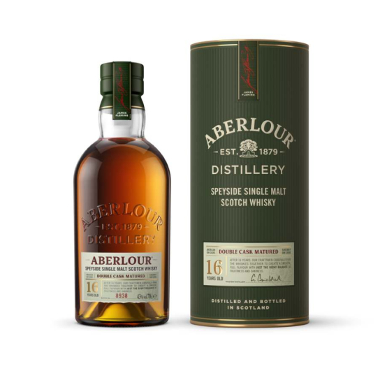 Aberlour 16 YO Double Cask - малцово шотландско уиски 700ml - Шотландско уиски малцово - DrinkLink