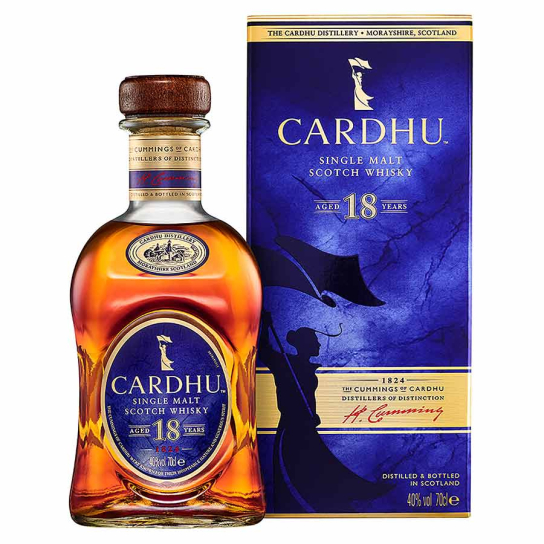 Cardhu 18 YO - малцово шотландско уиски 700ml - Шотландско уиски малцово - DrinkLink