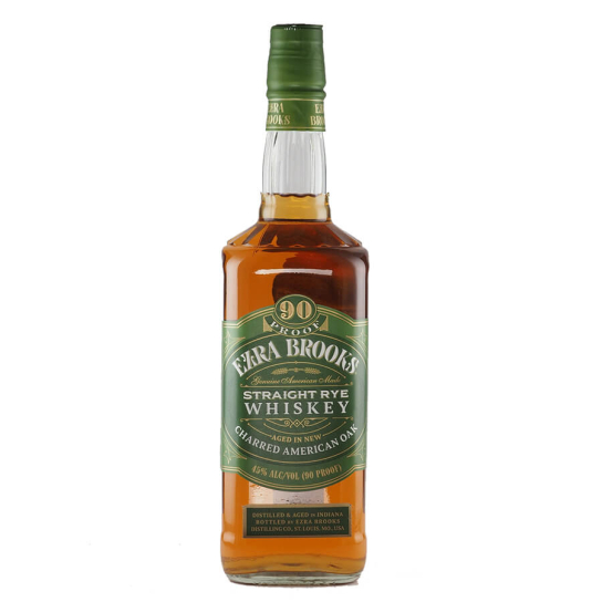 Ezra Brooks Straight Rye - ръжено американско уиски 700ml -  - DrinkLink