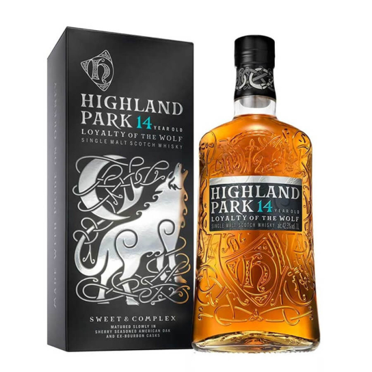 Highland Park 14 YO Loyalty Of The Wolf - малцово шотландско уиски 1L - Шотландско уиски малцово - DrinkLink