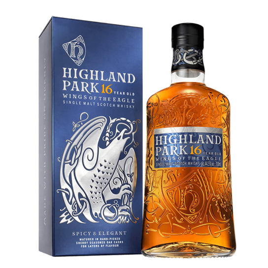 Highland Park 16 YO Wings Of The Eagle - малцово шотландско уиски 700ml - Шотландско уиски малцово - DrinkLink