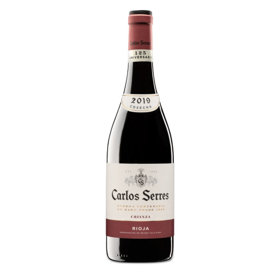 Carlos Serres Crianza Red - червено вино 750ml - Червено вино - DrinkLink