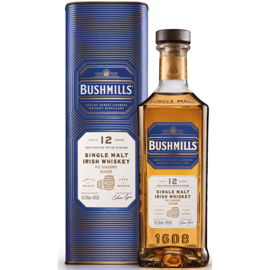 Bushmills 12 YO - малцово ирландско уиски 700ml - Ирландско уиски малцово - DrinkLink