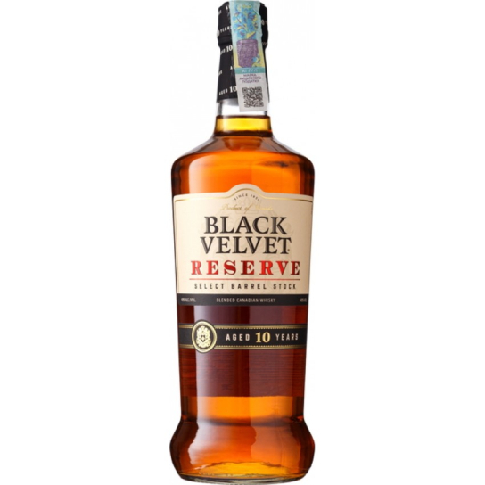 Black Velvet 10 YO Reserve - бленд канадско уиски 1L - Друго уиски - DrinkLink