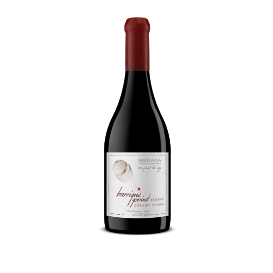 Menada Barrique Point Syrah Reserve - червено вино 750ml - Червено вино - DrinkLink