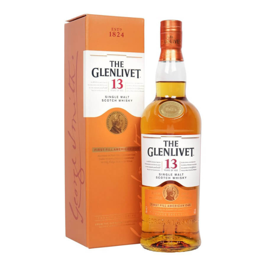 The Glenlivet 13 YO First Fill American Oak - малцово шотландско уиски 700ml - Шотландско уиски малцово - DrinkLink