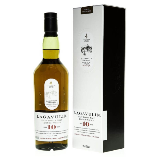 Lagavulin 10 YO - малцово шотландско уиски 700ml - Шотландско уиски малцово - DrinkLink