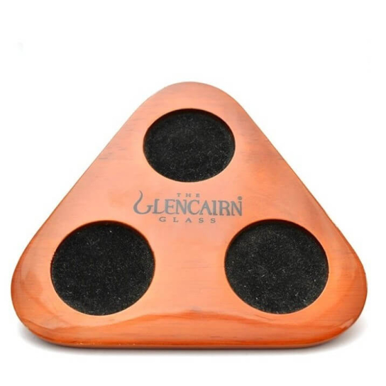 Дървен дъбов поднос Glencairn за 3 чаши -  - DrinkLink