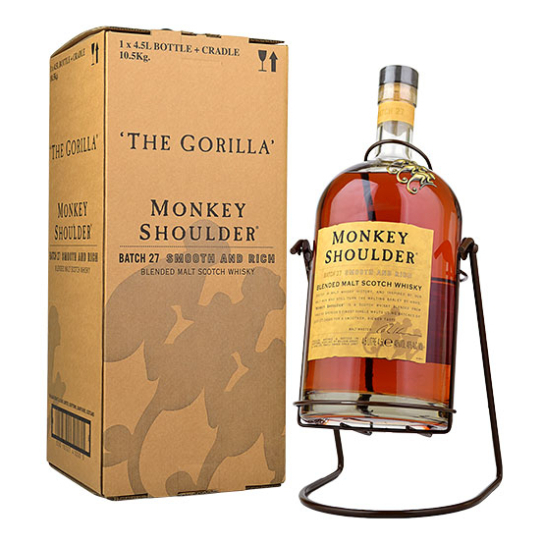 Monkey Shoulder - малцово шотландско уиски 4.5L - Шотландско уиски малцово - DrinkLink