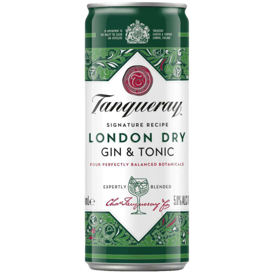 Tanqueray London Dry - Готови за консумация миксове - DrinkLink