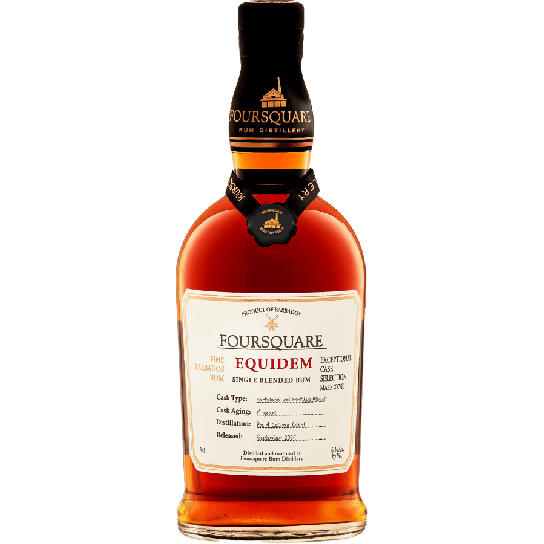 Foursquare Equidem 14 YO ex-bourbon barrel and ex-Black muscat cask - ром 700ml - Отлежал - DrinkLink