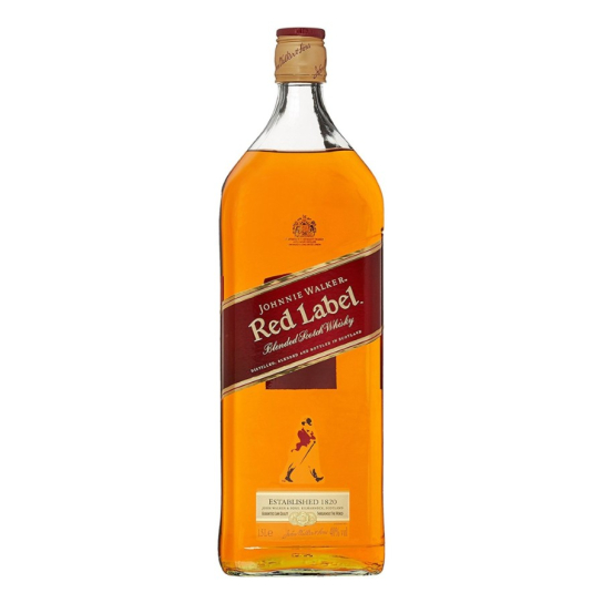 Johnnie Walker Red Label - бленд шотландско уиски 1.5L - Шотландско уиски бленд - DrinkLink