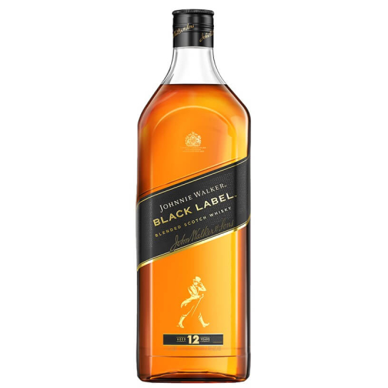 Johnnie Walker Black Label 12 YO - бленд шотландско уиски 1.75L - Шотландско уиски бленд - DrinkLink