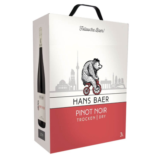Hans Baer Pinot Noir - червено вино 3L - Червено вино - DrinkLink