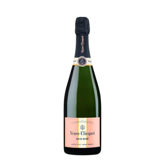 Veuve Clicquot Rich Rose On Ice без кутия - шампанско 750ml - Шампанско - DrinkLink