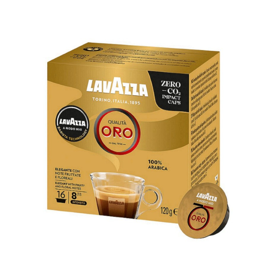 Lavazza A Modo Mio Qualita Oro - кафе капсули 16 бр. - Кафе - DrinkLink