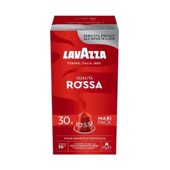 Lavazza Nespresso Qualita Rossa - кафе капсули 30 бр. - Кафе - DrinkLink