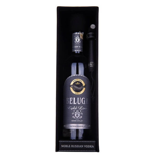 Beluga Gold Line кожена кутия - водка 700ml - Руска водка - DrinkLink