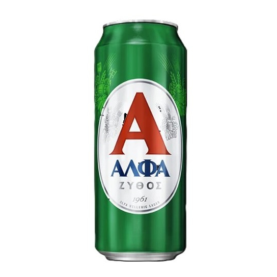 Alfa - бира кен 500ml - Бира - DrinkLink