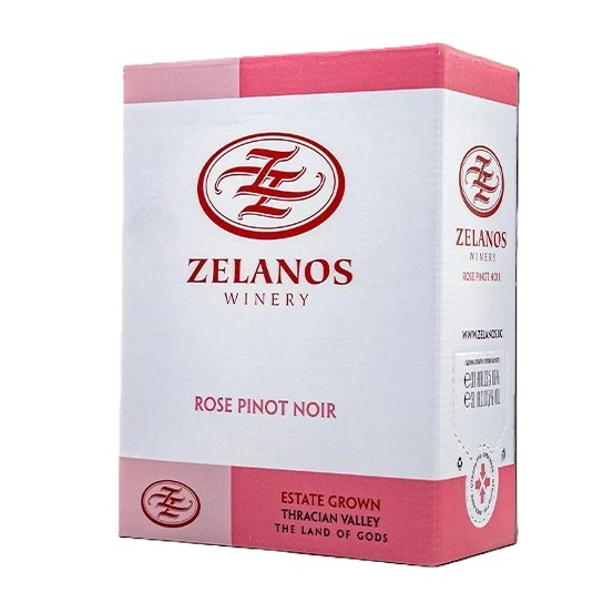 Zelanos Rose box - вино розе 3L - Розе - DrinkLink