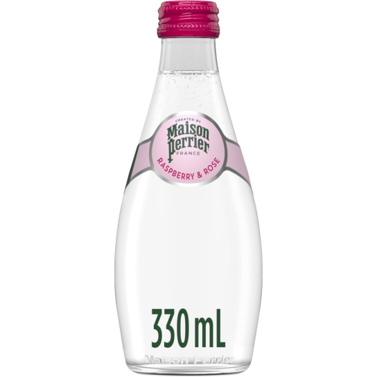 Maison Perrier малина и роза - газирана вода 330ml - Вода - DrinkLink
