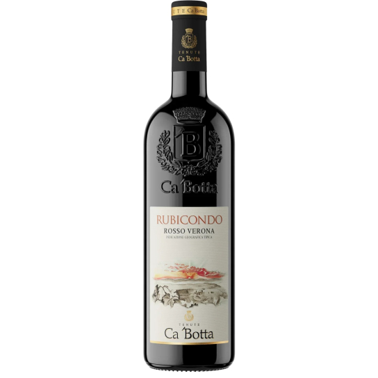Ca' Botta Rubicondo Rosso Verona - червено вино 700ml - Червено вино - DrinkLink