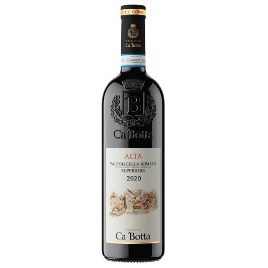 Ca' Botta Alta Valpolicella Ripasso Superiore 2020 - червено вино 750ml - Червено вино - DrinkLink