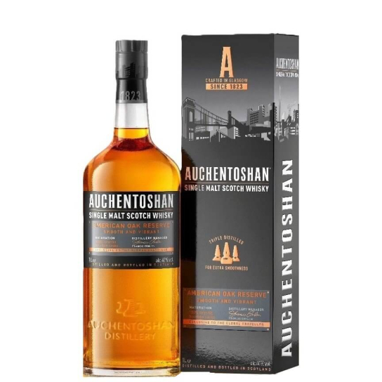 Auchentoshan American Oak - малцово шотландско уиски 1L - Шотландско уиски малцово - DrinkLink