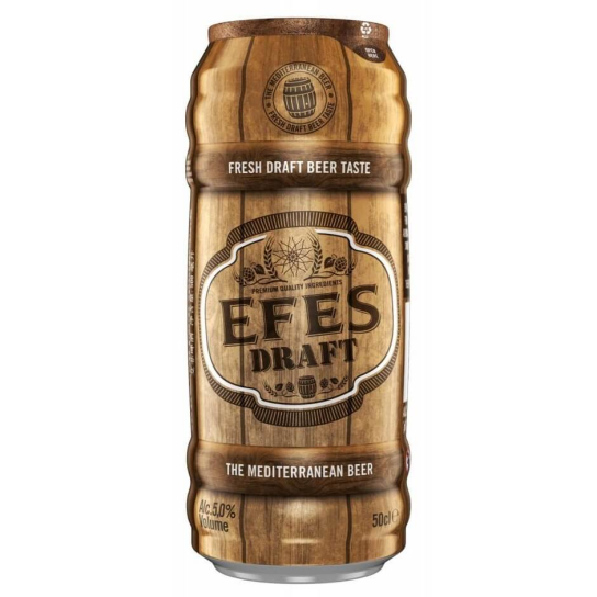 Efes Draft - бира кен 500ml - Бира - DrinkLink