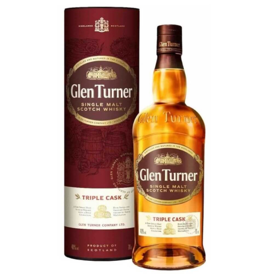 Glen Turner Triple Cask - малцово шотландско уиски 700ml - Шотландско уиски малцово - DrinkLink