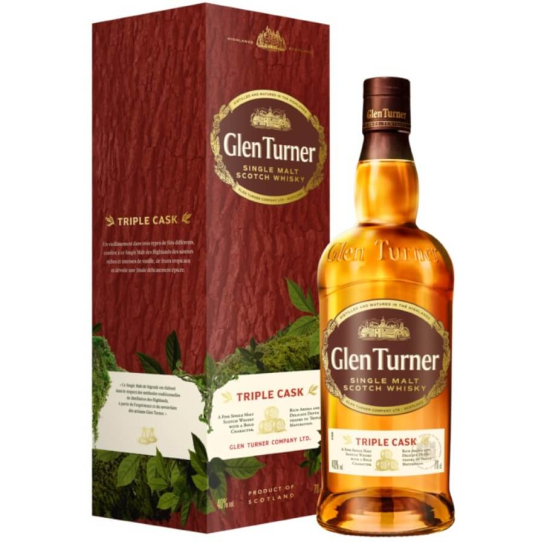 Glen Turner Triple Cask - малцово шотландско уиски 700ml - Шотландско уиски малцово - DrinkLink