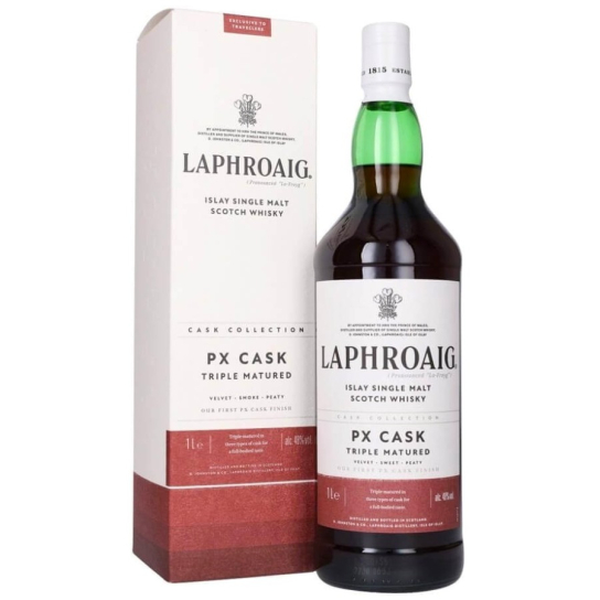 Laphroaig PX Cask - малцово шотландско уиски 1L - Шотландско уиски малцово - DrinkLink