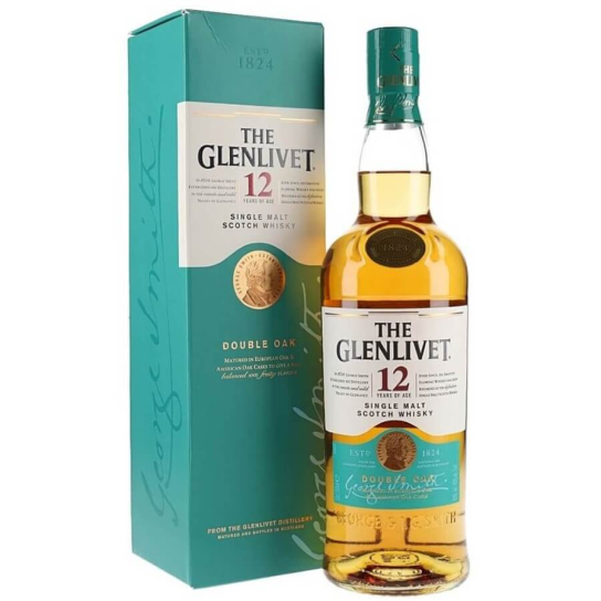Glenlivet 12 YO - малцово шотландско уиски 700ml - Шотландско уиски малцово - DrinkLink