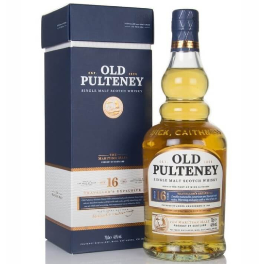 Old Pulteney 16 YO - малцово шотландско уиски 700ml - Шотландско уиски малцово - DrinkLink