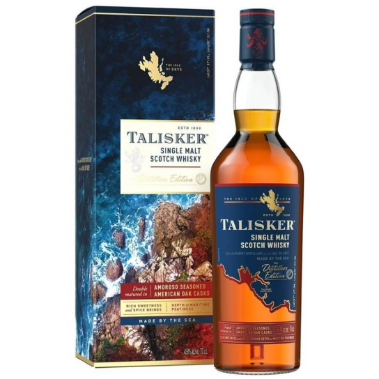 Talisker Distiller Edition - малцово шотландско уиски 700ml - Шотландско уиски малцово - DrinkLink
