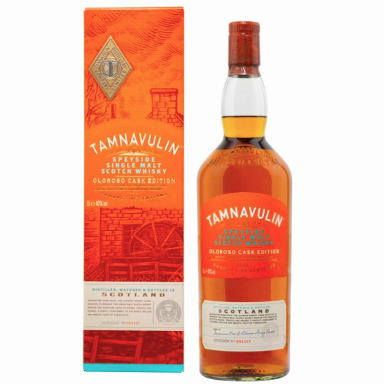 Tamnavulin Oloroso Cask - малцово шотландско уиски 1L - Шотландско уиски малцово - DrinkLink