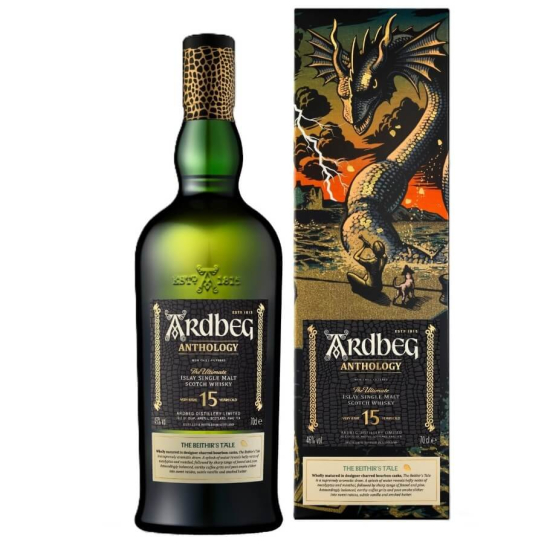 Ardbeg Anthology 15 YO The Beithir's Tale - малцово шотландско уиски 700ml - Шотландско уиски малцово - DrinkLink