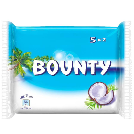 Bounty пакет 5 бр. х 57g - Шоколадови и захарни изделия - DrinkLink