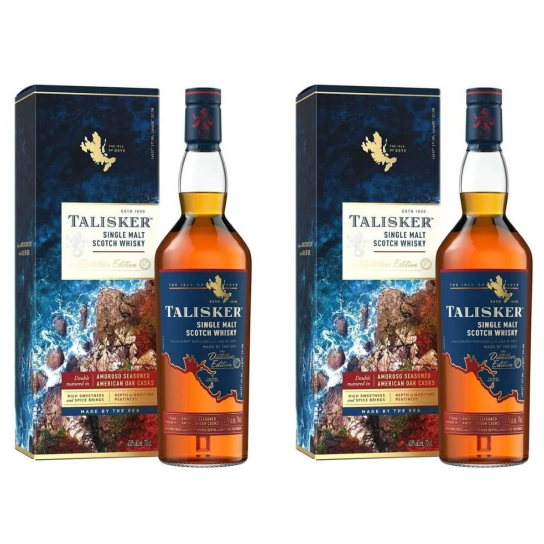Специална оферта Talisker Distiller Edition х 2 бр. - Шотландско уиски малцово - DrinkLink