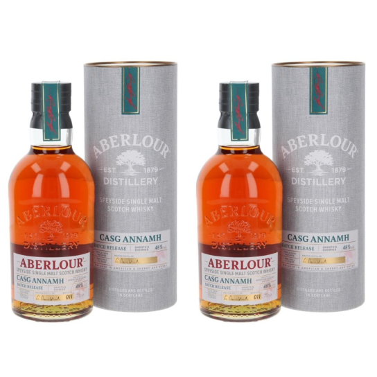 Специална оферта Aberlour Casg Annamh (batch 011) х 2 бр. - Шотландско уиски малцово - DrinkLink