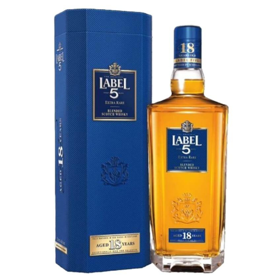 Label 5 18YO - бленд шотландско уиски 700ml - Шотландско уиски бленд - DrinkLink