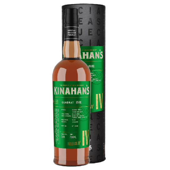 Kinahan's SRP #IV Quadrat Cask - малцово ирландско уиски 700ml - Ирландско уиски малцово - DrinkLink