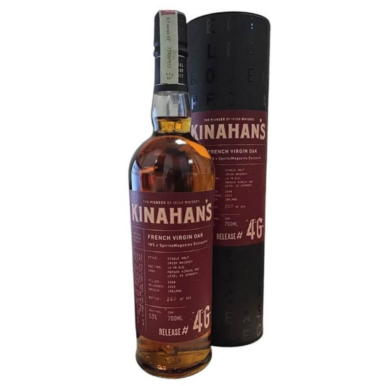 Kinahan's SRP #46 French Virgin Oak - малцово ирландско уиски 700ml - Ирландско уиски малцово - DrinkLink