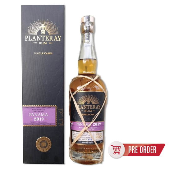 Planteray Single Cask Panama 2019 White Port Cask DrinkLink Edition - ром 700ml - Отлежал - DrinkLink