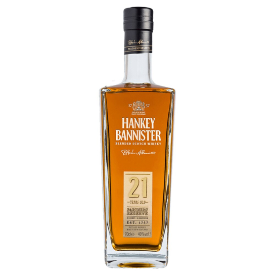 Hankey Bannister 21 YO - бленд шотландско уиски 700ml - Шотландско уиски бленд - DrinkLink